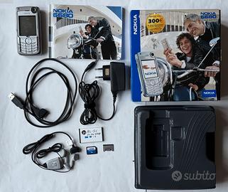 Nokia 6680 Vintage Argento Completo Scatola Access