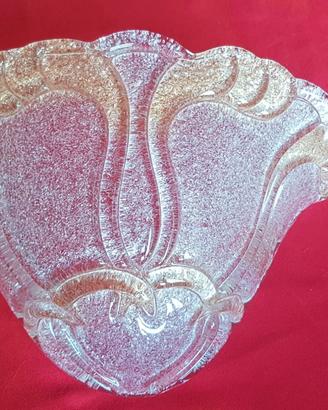 Applique da parete in vetro granigliato di Murano