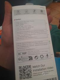 Pellicola Protettiva in Vetro Temperato con Instal