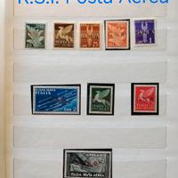 Francobolli RSI Posta Aerea n.9