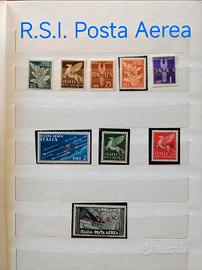 Francobolli RSI Posta Aerea n.9