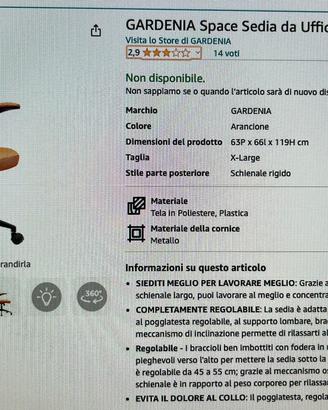 Sedia ufficio