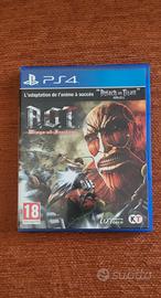 A.O.T. attack on titan ps4/5