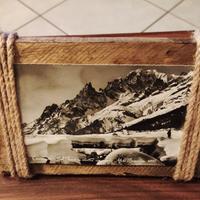 Cornice portafoto in legno