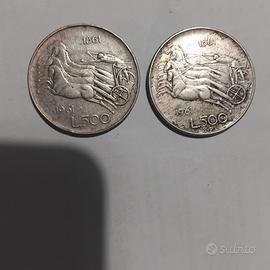 Monete  e gioielli in argento 925