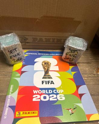 Set completo Fifa World Cup Panini 2026 figurine