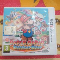 Paper Mario Sticker Stars 3ds come nuovo