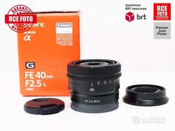 Sony FE 40 F2.5 G (Sony)