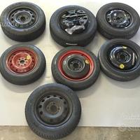 Cerchi e ruotini di scorta diverse marche e misure