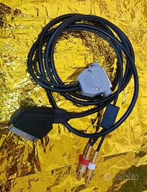 AMIGA 500 REAL DB23 RGB SCART VIDEO CABLE 1.6 m