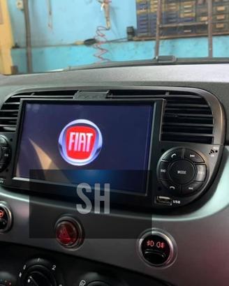 Radio Apple CarPlay android auto FIAT 500
