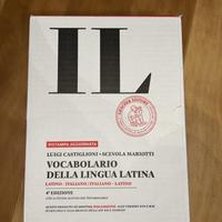 IL vocabolario della lingua latina