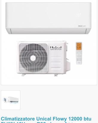 Condizionatore Unical Flowy 12000 Btu FLWY 12H