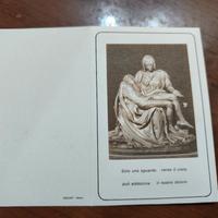 ricordini funebri lutto la madonna della pietà 