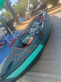 Canoa kayak 3 posti gonfiabile