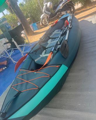 Canoa kayak 3 posti gonfiabile