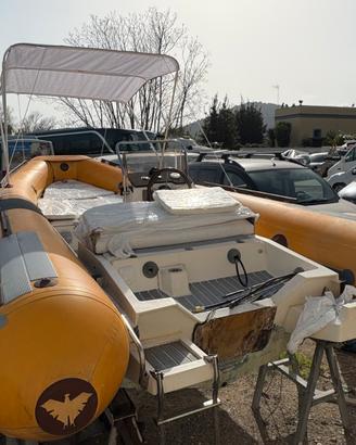 GOMMONE 6 Mt con Mercury 40/60 4 tempi  ie