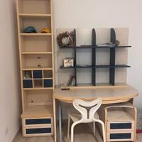 libreria più scrivania 
