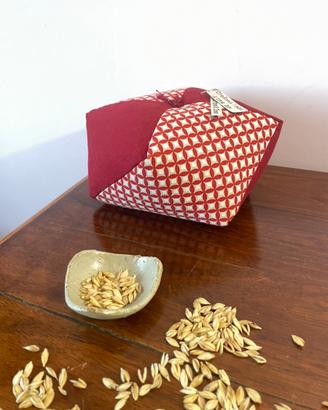 Cuscino yoga rosso pattern Shippou