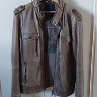 Giacca in pelle Calvin Klein uomo taglia M