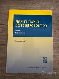 Brani di classici del pensiero politico