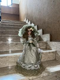 La contadina (bambola per arredo da casa)