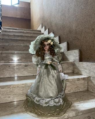 La contadina (bambola per arredo da casa)