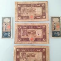 Vecchie banconote da 1000 