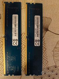 Modulo di ram 2x4 per PC Lenovo mod. PC1FXH