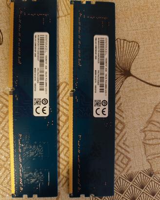 Modulo di ram 2x4 per PC Lenovo mod. PC1FXH