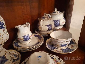 Servizio da the in porcellana