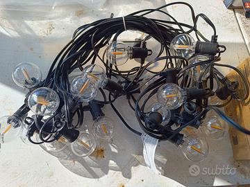 ZOTOYI 30M G40 Catena Luminose Esterno, LED Catena