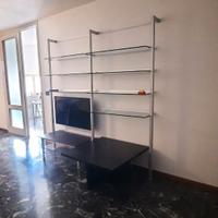 Libreria modulare Calligaris in vetro