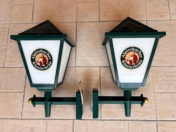 Lampade da birreria vintage