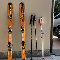 Sci Rossignol bambino misura 120 cm