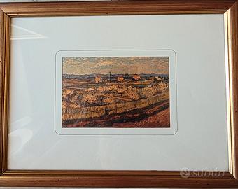 Quadro con miniatura su lastra di rame
