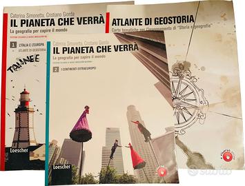 IL PIANETA CHE VERRA  1-2 + ATLANTE DI GEOSTORIA