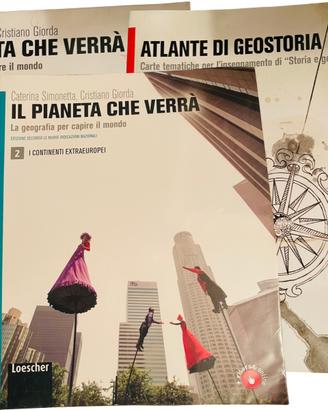 IL PIANETA CHE VERRA  1-2 + ATLANTE DI GEOSTORIA