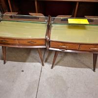 coppia comodini vintage 