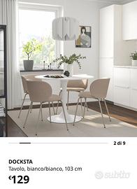 TAVOLO TONDO IKEA Docksta