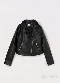 Giacca in eco pelle ragazza