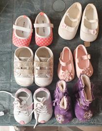 scarpe neonata 