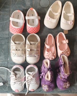 scarpe neonata 