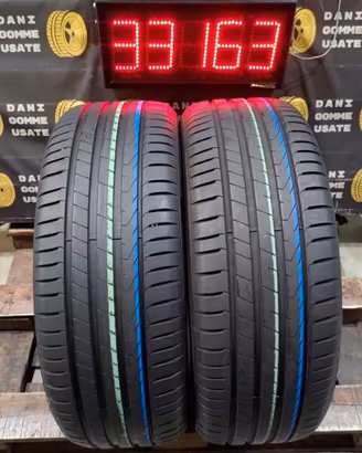 PIRELLI 2 GOMME USATE 225 55 18 ESTIVE AL 80%