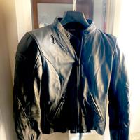 GIACCA MOTO DA DONNA IN PELLE SPIDI NERA