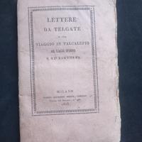 LETTERE  DA TELGATE  (1^EDIZIONE  1825)  •Rarita'•