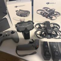 DJI Avata 2 Fly more combo, Goggles 2 e Motion Cn