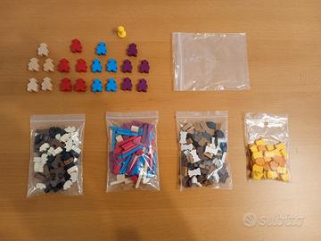 Agricola Revised gioco Meeples originali, leggere