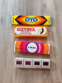 set 4 raccolte vintage diapositive Kodak prez trat
