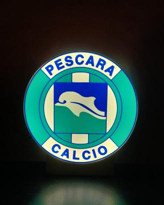 Lightbox Led Pescara Calcio Vintage